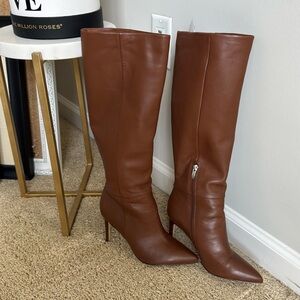 Brown Nine West boots | 7